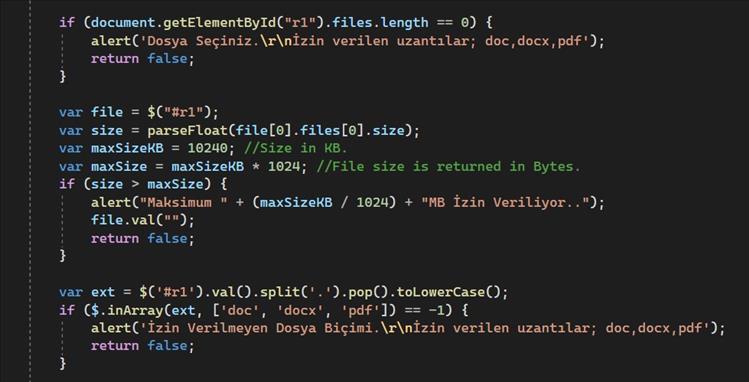 How to check if input file is empty in jQuery, Jquery fileupload check,upload check,Jquery dosya upload kontrol